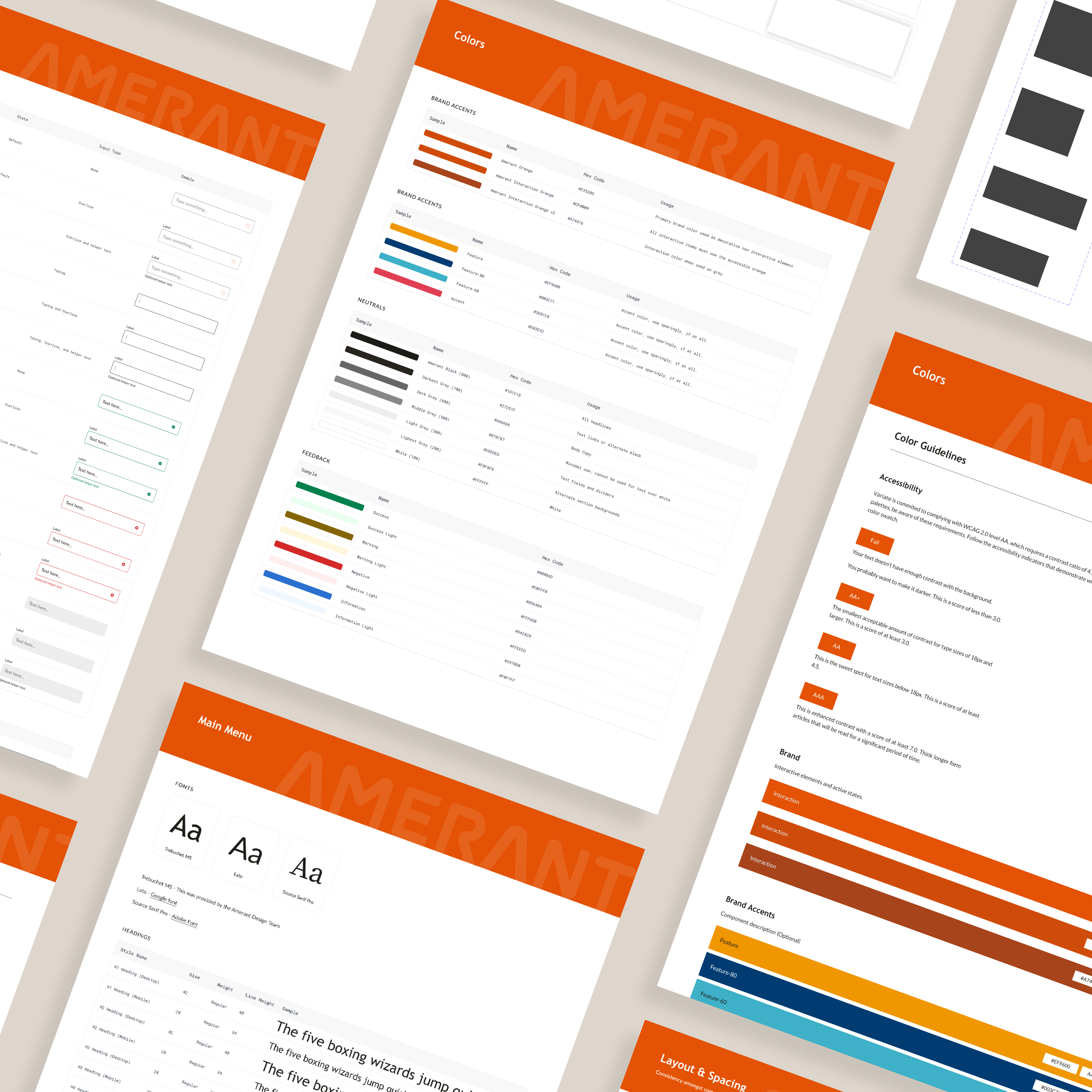 the design system for Amerant Bank