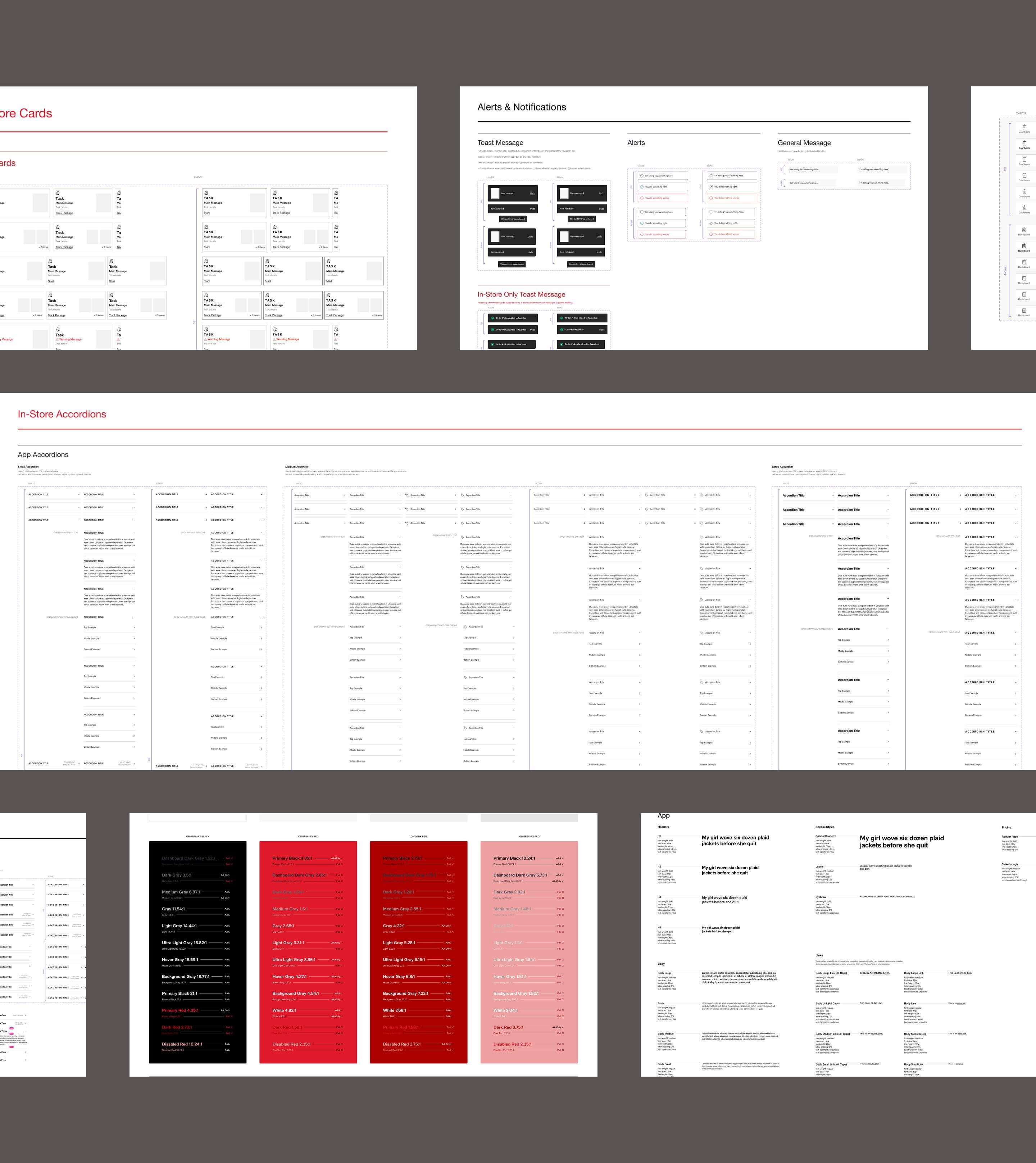 a design system for Macy's