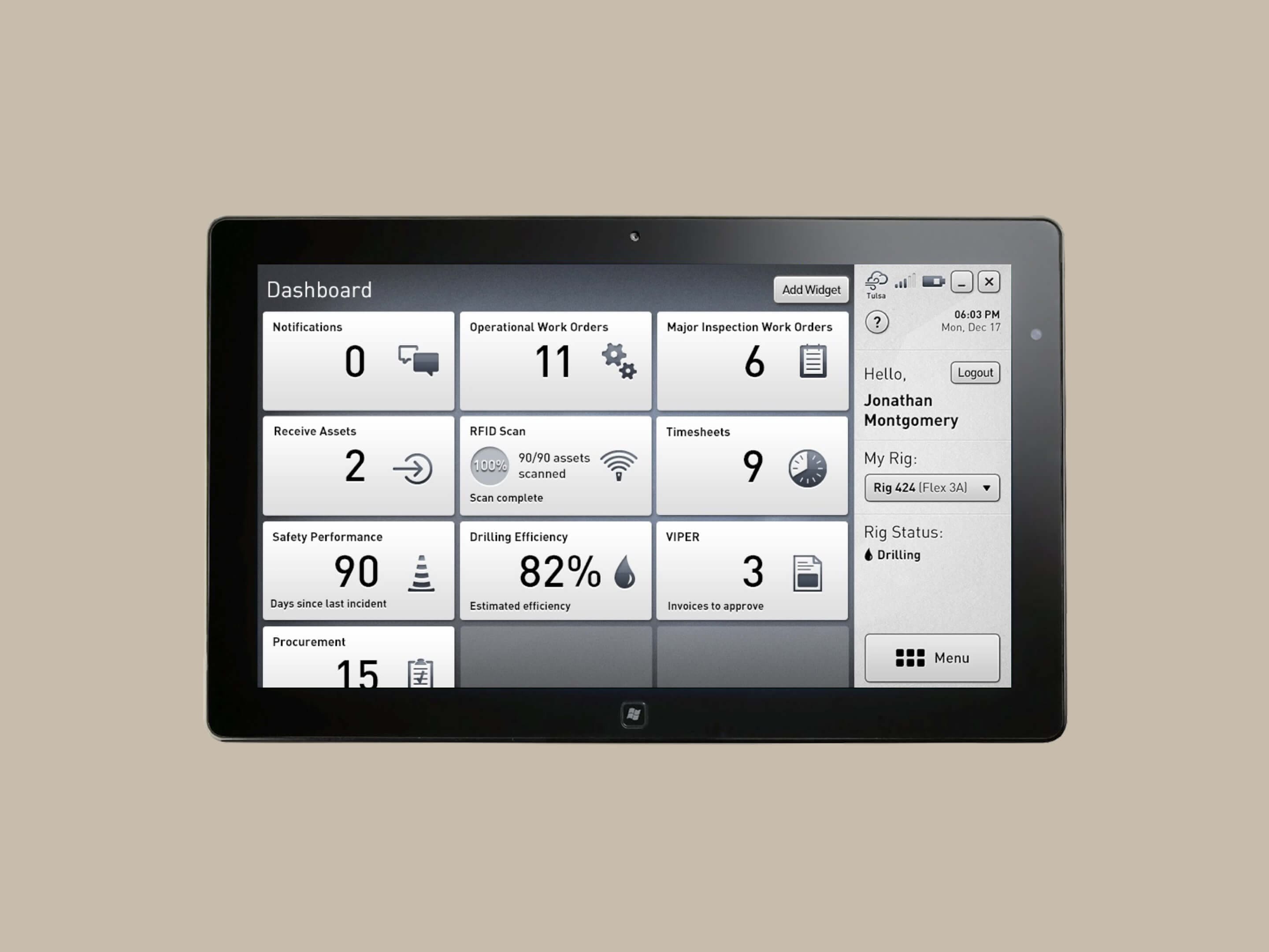 Helmerich & Payne UI