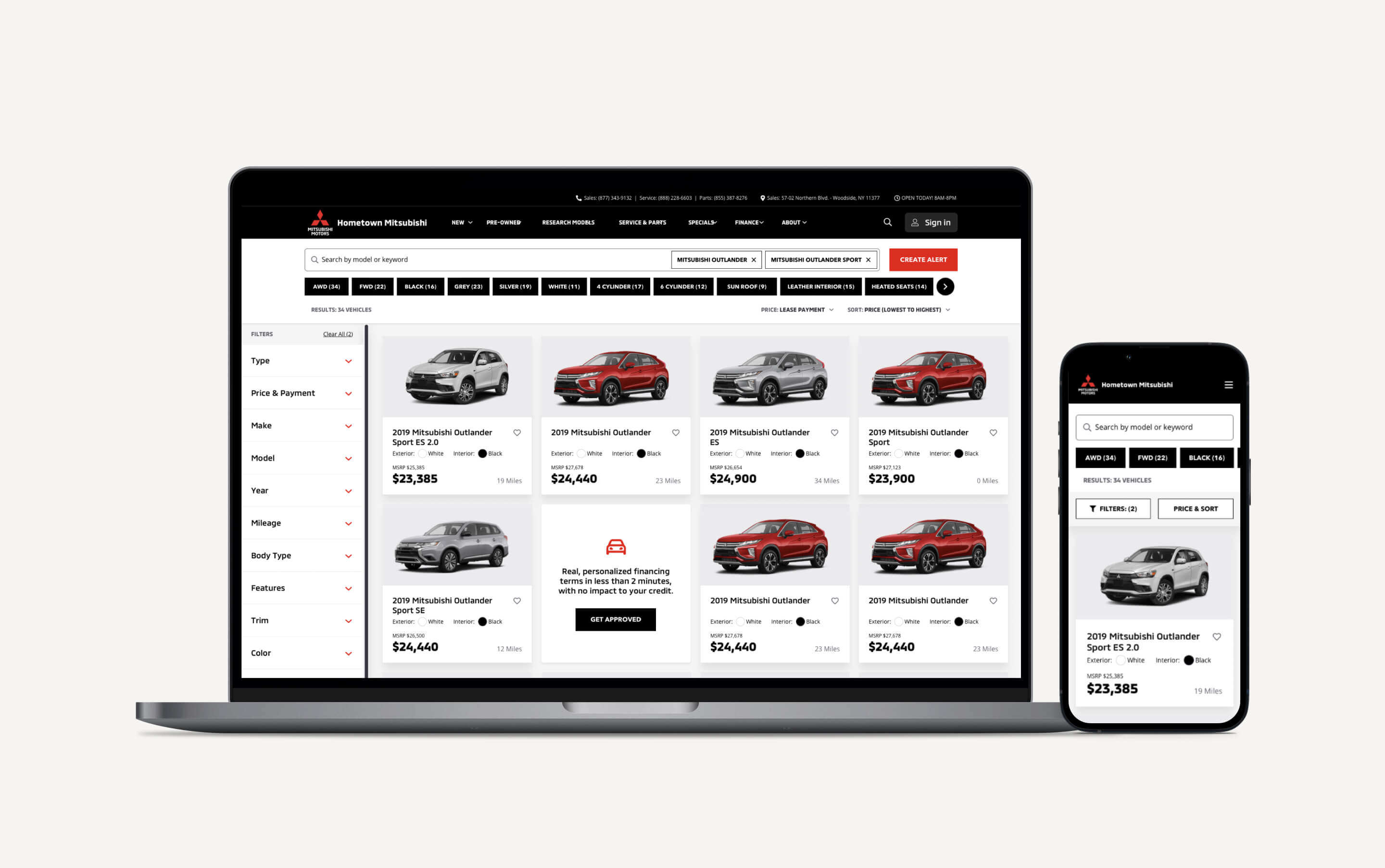Mitsubishi UI