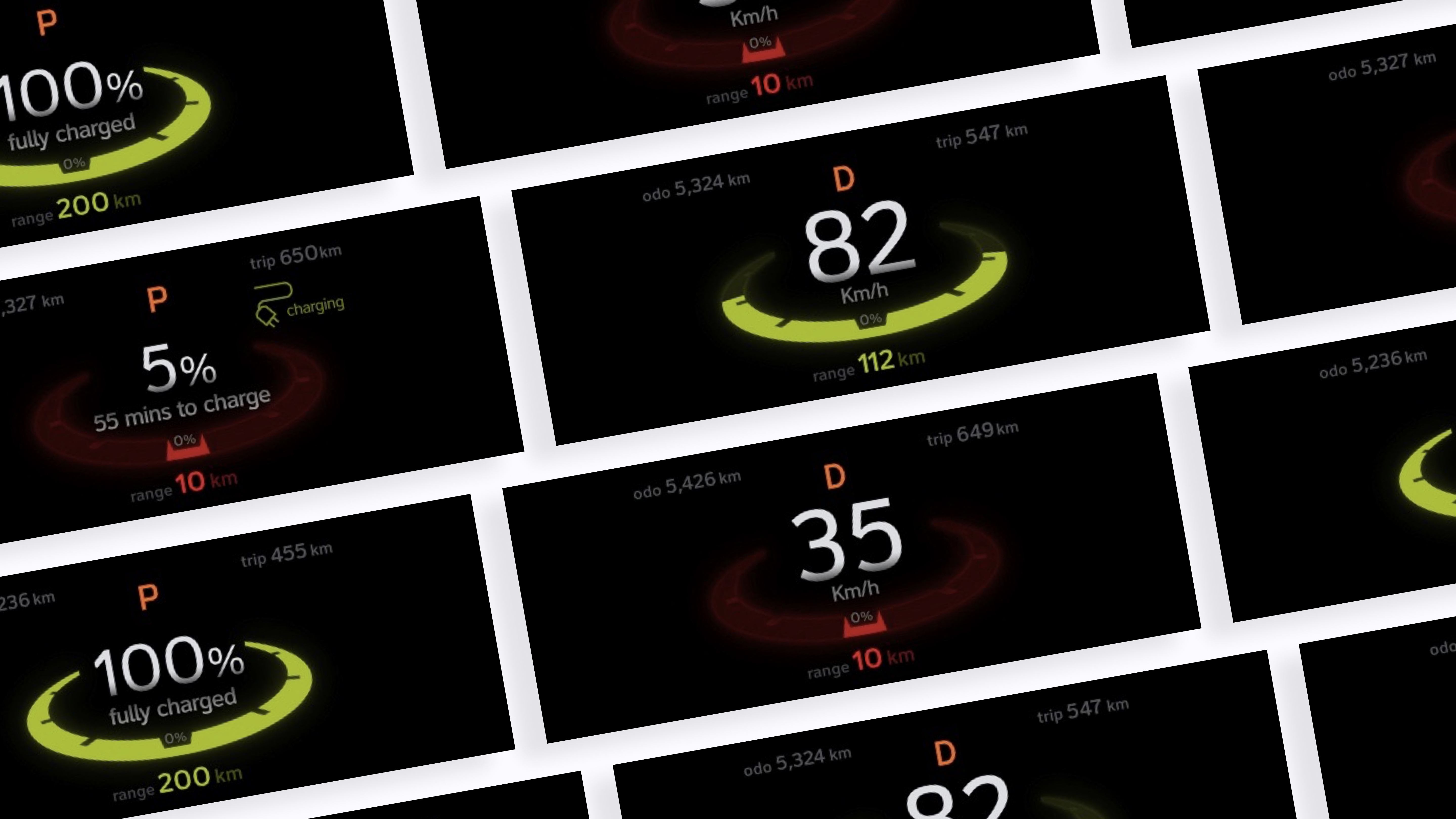 additional dashboard concepts for a BMW