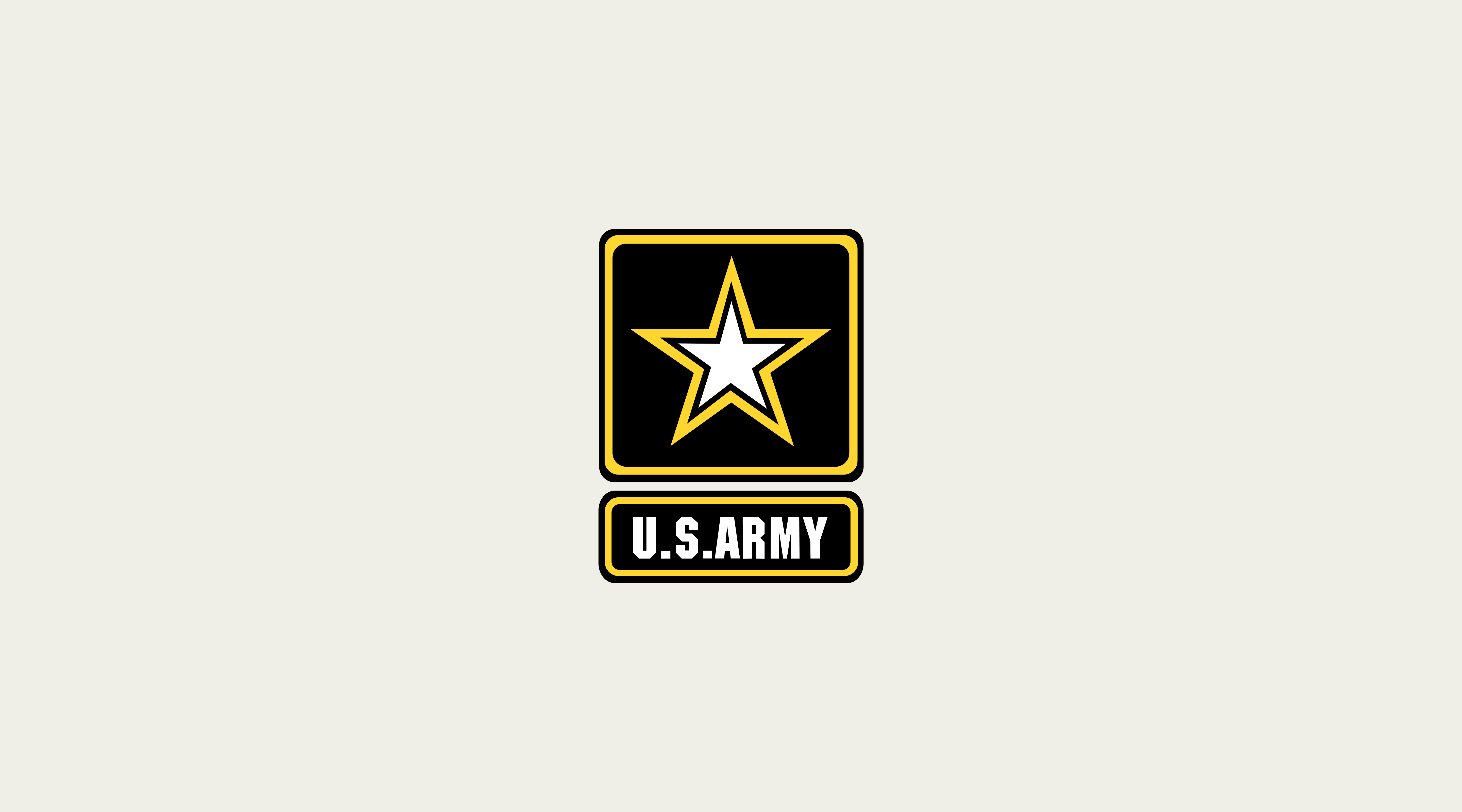 US Army logo on a neutral background