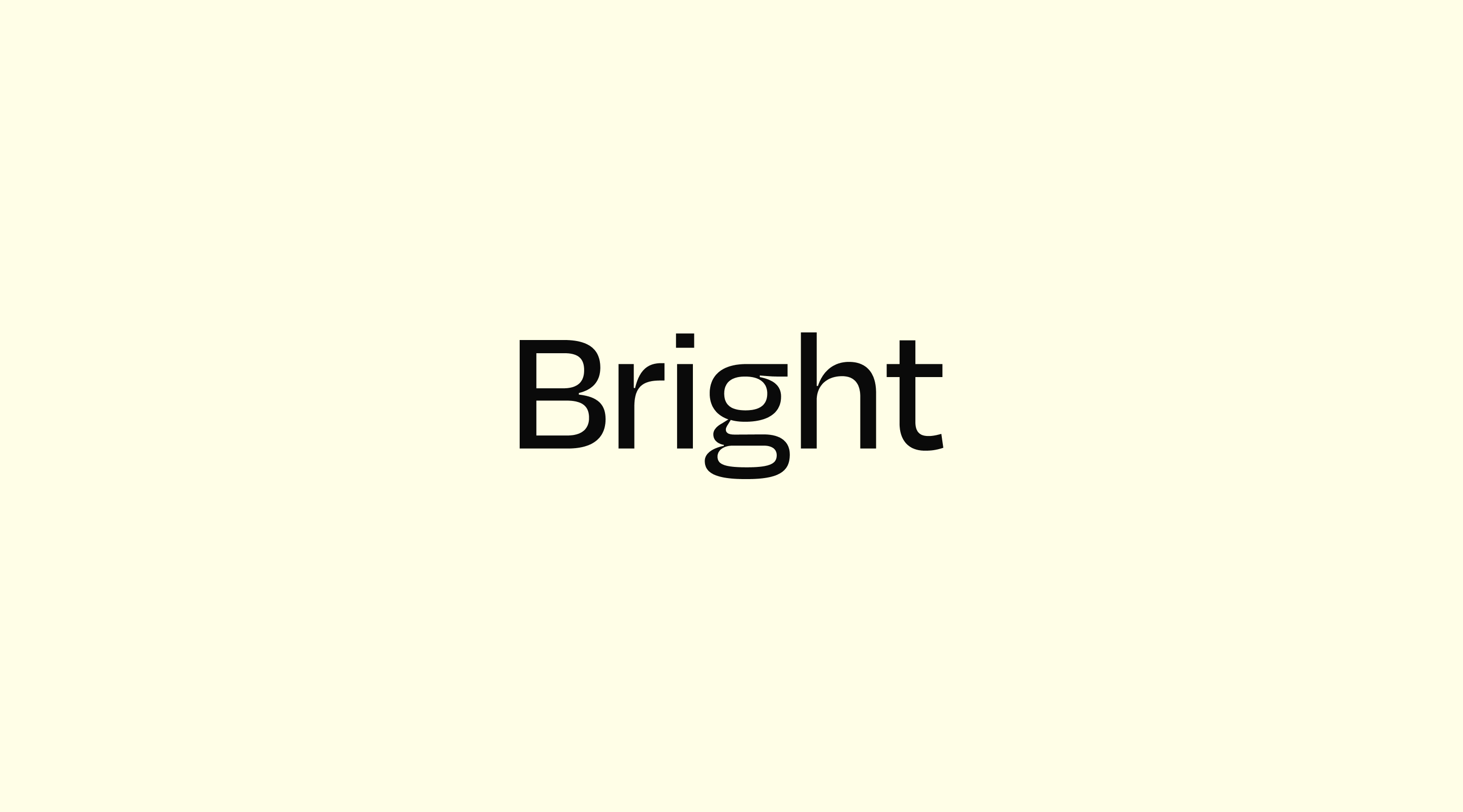 Bright Highlight