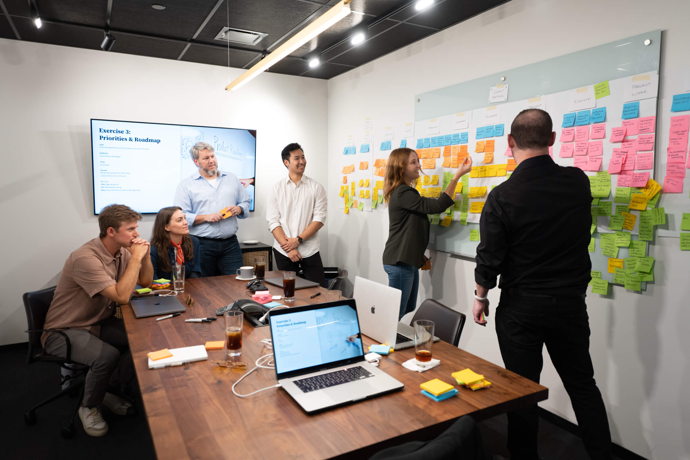 the Variate team in a design workshop