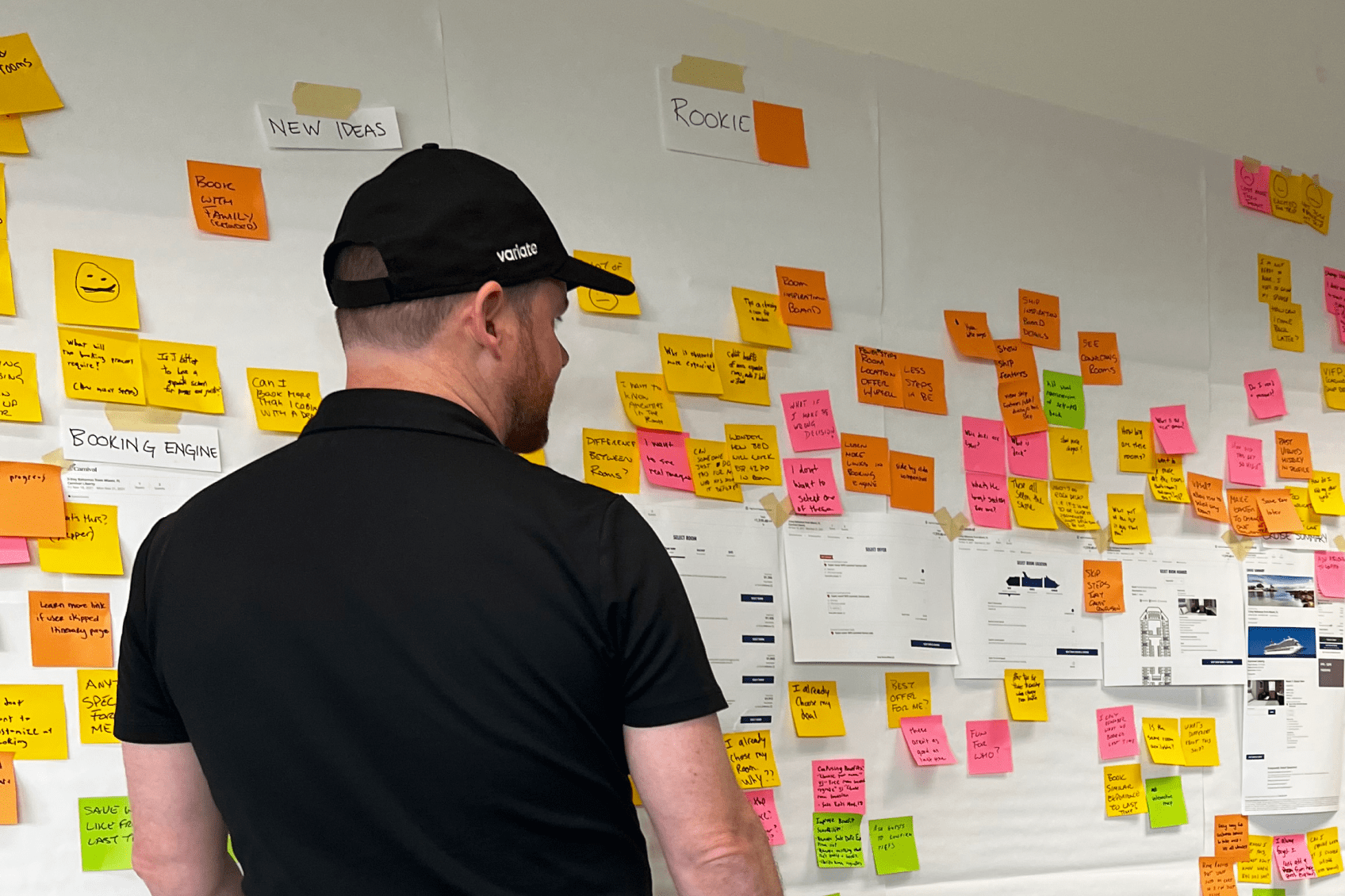 Miles Kemp leading a design workshop